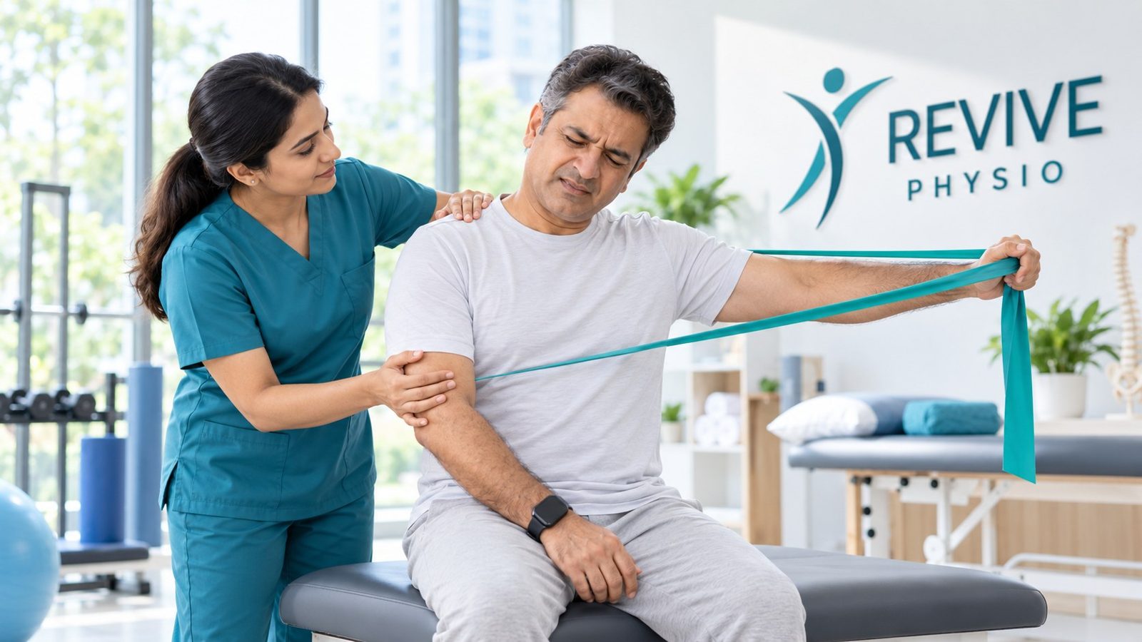 Clinic chain campaign for the Revive Physio sample case study by Amax Agency