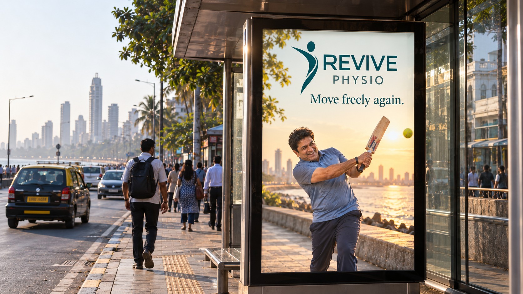 Revive Physio outdoor billboard